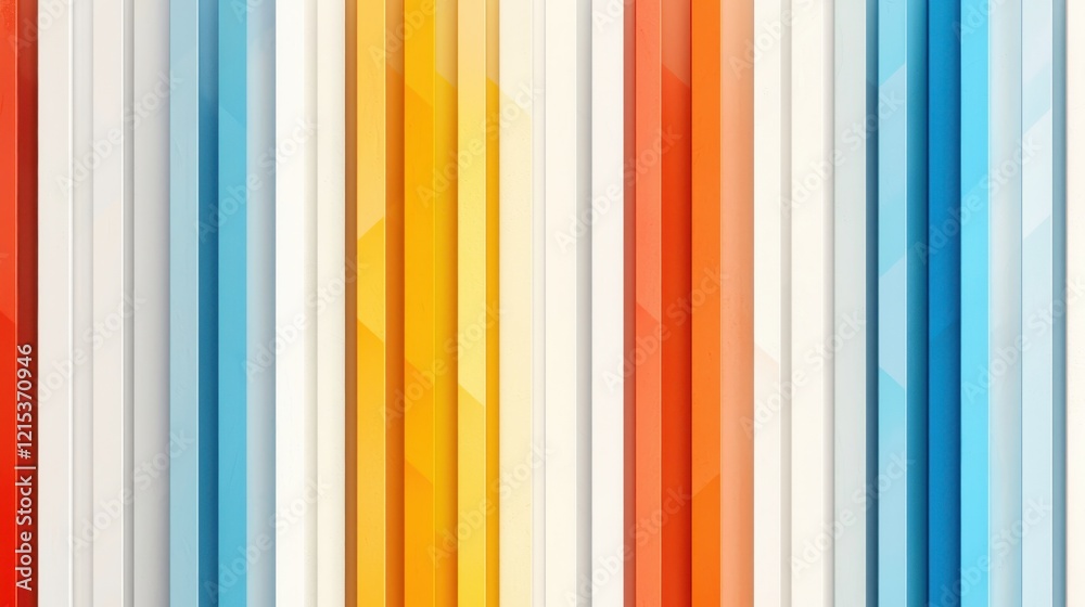 Poster dynamic seamless pattern of parallel stripes with subtle gradients digital design abstract art vibra