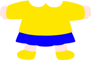 cute child vector image