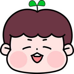 cute child vector image