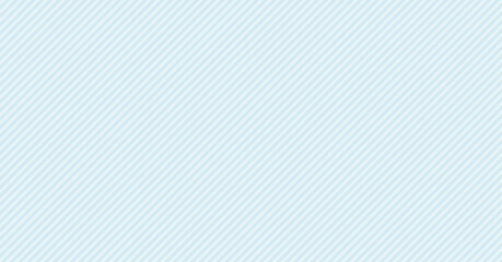 Naklejka premium 水色の細い斜めストライプのパターンのテクスチャ - シンプルな横長の背景やバナーの素材 - 1.91:1