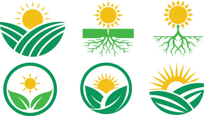 sunset above mountains peak icon vector illustration