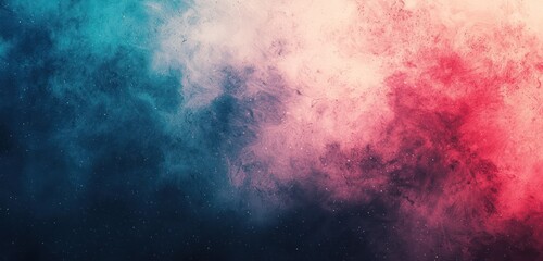 Fototapeta premium Soft blurred light on a gradient from aquamarine to garnet