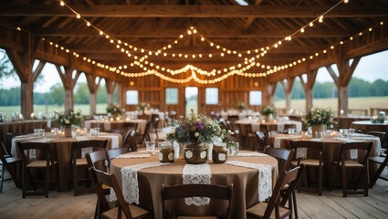 Elegant Rustic Barn Venue for Events