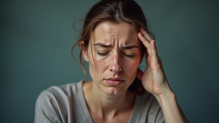 Expressing deep frustration and emotional weight during an intense moment of reflection