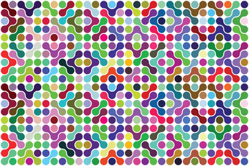 metaballs seamless pattern background