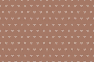 ハートの背景素材（ブラウン）、モカムース、壁紙、パターン、シームレス、アースカラー