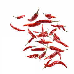 red hot chili peppers isolated