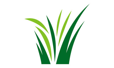 grass logo design
