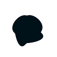 Abstract Minimalist Black Shape 