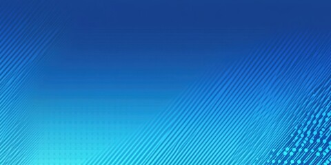 Blue background with a halftone pattern and speed lines for technology or sports design Abstract blue digital backdrop with dots, a gradient from dark to light, for a presentation Generative AI