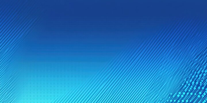 Blue background with a halftone pattern and speed lines for technology or sports design Abstract blue digital backdrop with dots, a gradient from dark to light, for a presentation Generative AI