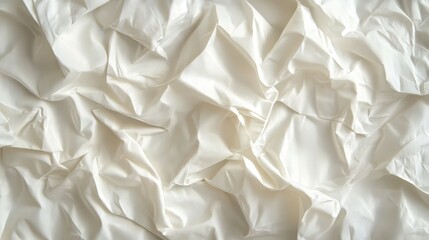 Obraz premium Textured white fabric background
