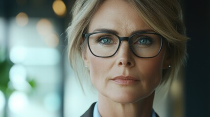 Business Woman Confident Portrait