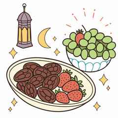 Ramadan Fruit Food 