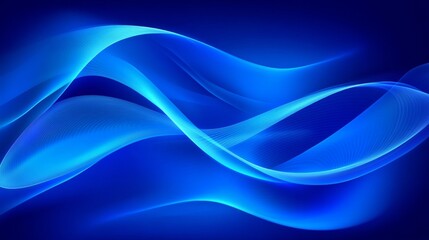 Sparkling Blue Bokeh Background with Glittering Particles