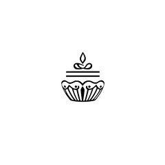 Elegant Cupcake Design: A Delightful Bakery Treat. Perfect for birthdays, celebrations, and satisfying your sweet tooth.