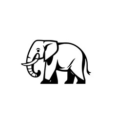 Majestic Elephant: A Powerful Symbol of Nature's Wisdom. Discover the beauty and strength of this endangered giant in this captivating image.