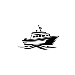 Elegant Yacht Sailing on Calm Waters: A Luxurious Cruise, Summer Vacation, and Nautical Adventure