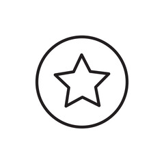 Benefits icon Outline set in black and white color