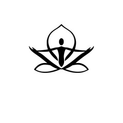 Find Your Inner Peace: A Meditative Yoga and Zen Art Design. Embrace Tranquility, Mindfulness, and Spiritual Harmony through this symbolic artwork.