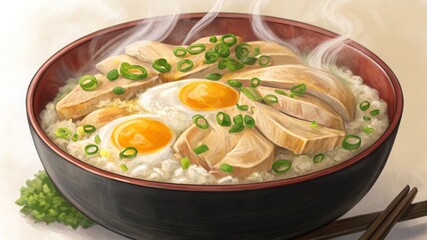 Savoring oyakodon a delicious chicken and egg rice bowl experience in japan's culinary scene