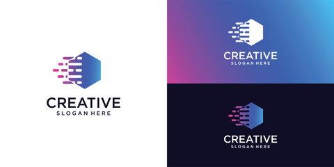 Technology vector icon illustration sign