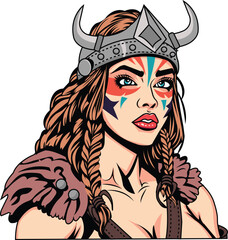 Female Viking Portrait