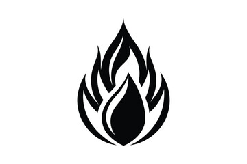 Fire icon vector set, Fire flame icons bundle Design and Collection