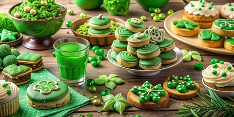 St. Patrick's Day Feast: Green Treats & Festive Decorations
