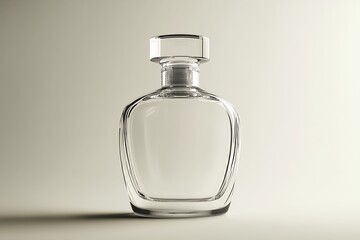 Blank perfume glass bottle design resource