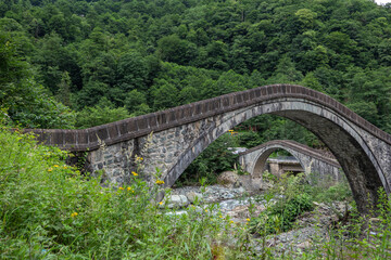 Double bridge, Arhavi, Artvin