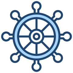 Helm Blue Icon © Iconjam