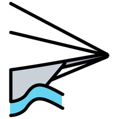 Bowsprit Outline Color Icon