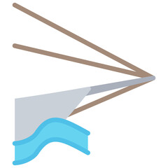 Bowsprit Flat Icon