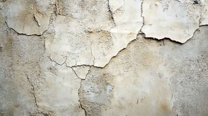 Obraz premium Cracked and aged plaster wall
