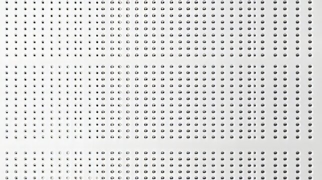 Repeating pattern of small studs