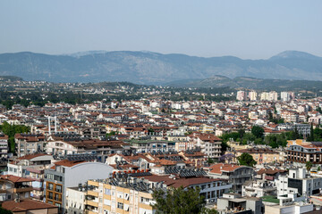 view of the city