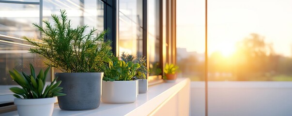 Greenhouses integrated into urban apartments, self-sustaining city living