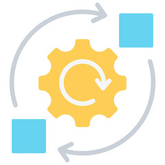 Fototapeta premium Consistency Flat Icon