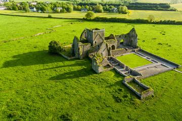 Hore Abbey, ruined Cistercian monastery near the Rock of Cashel, Ireland