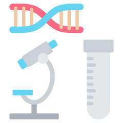 Biopharmaceutical Flat Icon