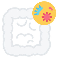 Microbiome Flat Icon