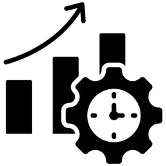 Productivity Glyph Icon