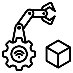 Cyber Outline Icon