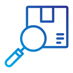 search Line Gradient Icon