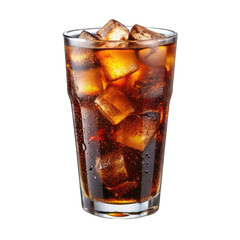 cola with ice