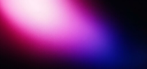 Obraz premium Purple black blue dark glowing grainy gradient background noise texture poster header banner design copy space