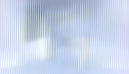 Abstract background design with reeded glass effect 3d render