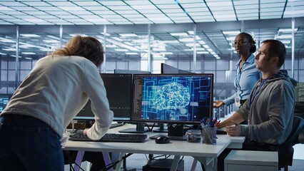 Admin panicking after computer crash affecting server room AI workloads, spamming keyboard keys....