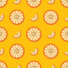 Orange Seamless Pattern